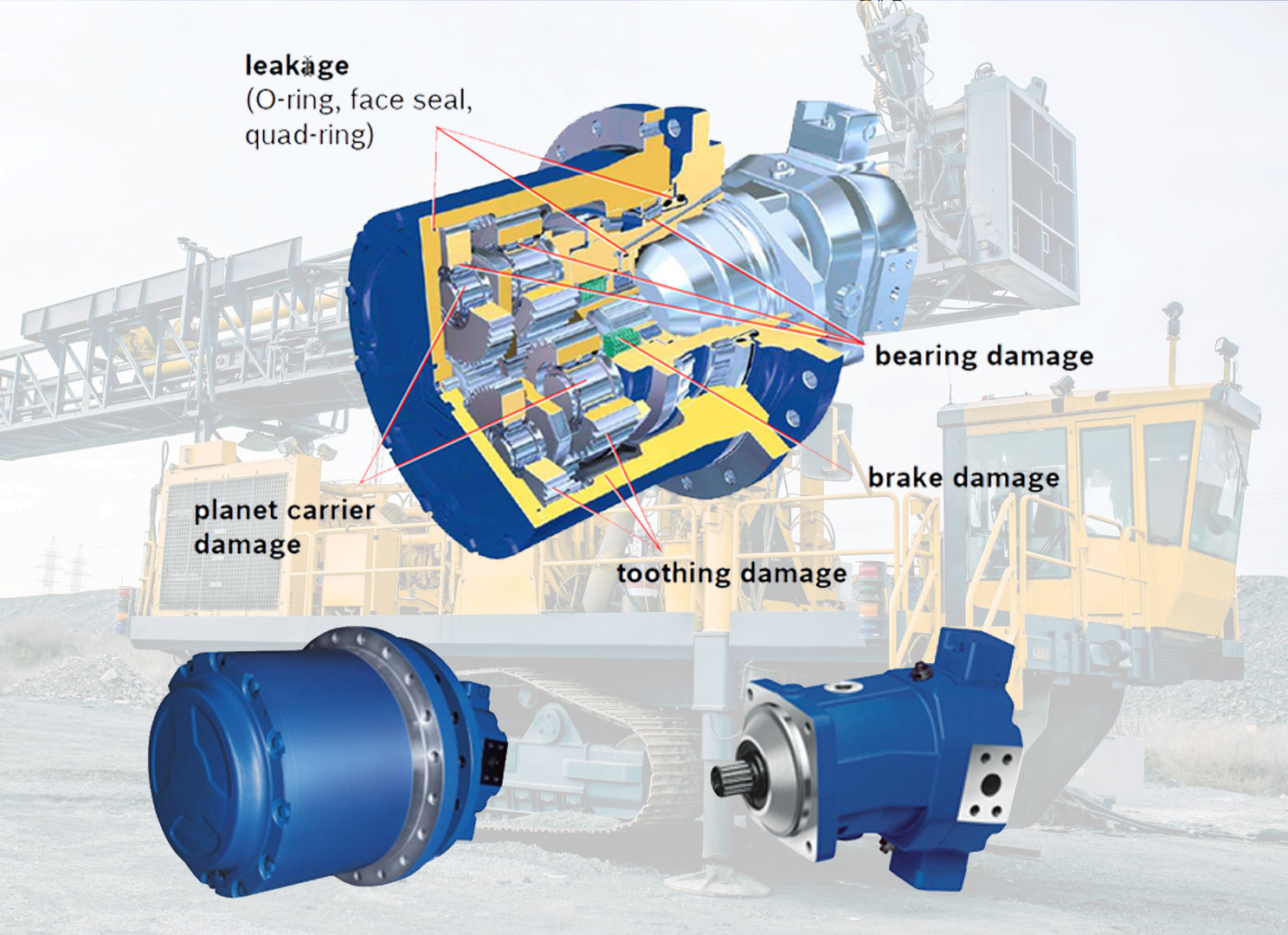 Mandos Finales Rexroth, para Perforadoras EPIROC