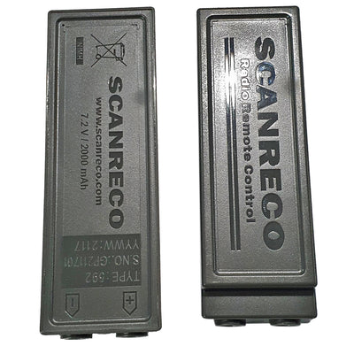 BATERIA CONTROL REMOTO POR RADIO SCANRECO A2000380100